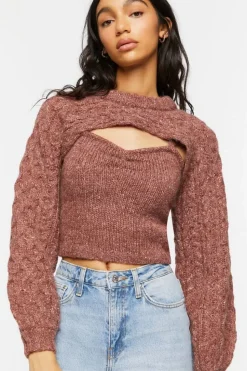 Marled Combo Sweater