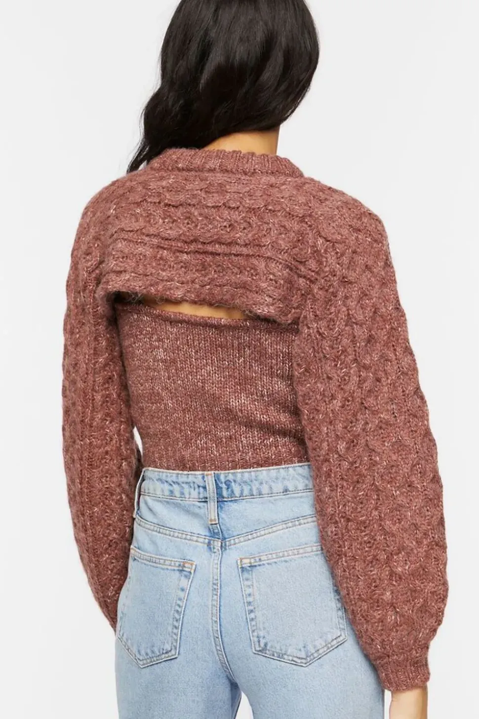 Marled Combo Sweater