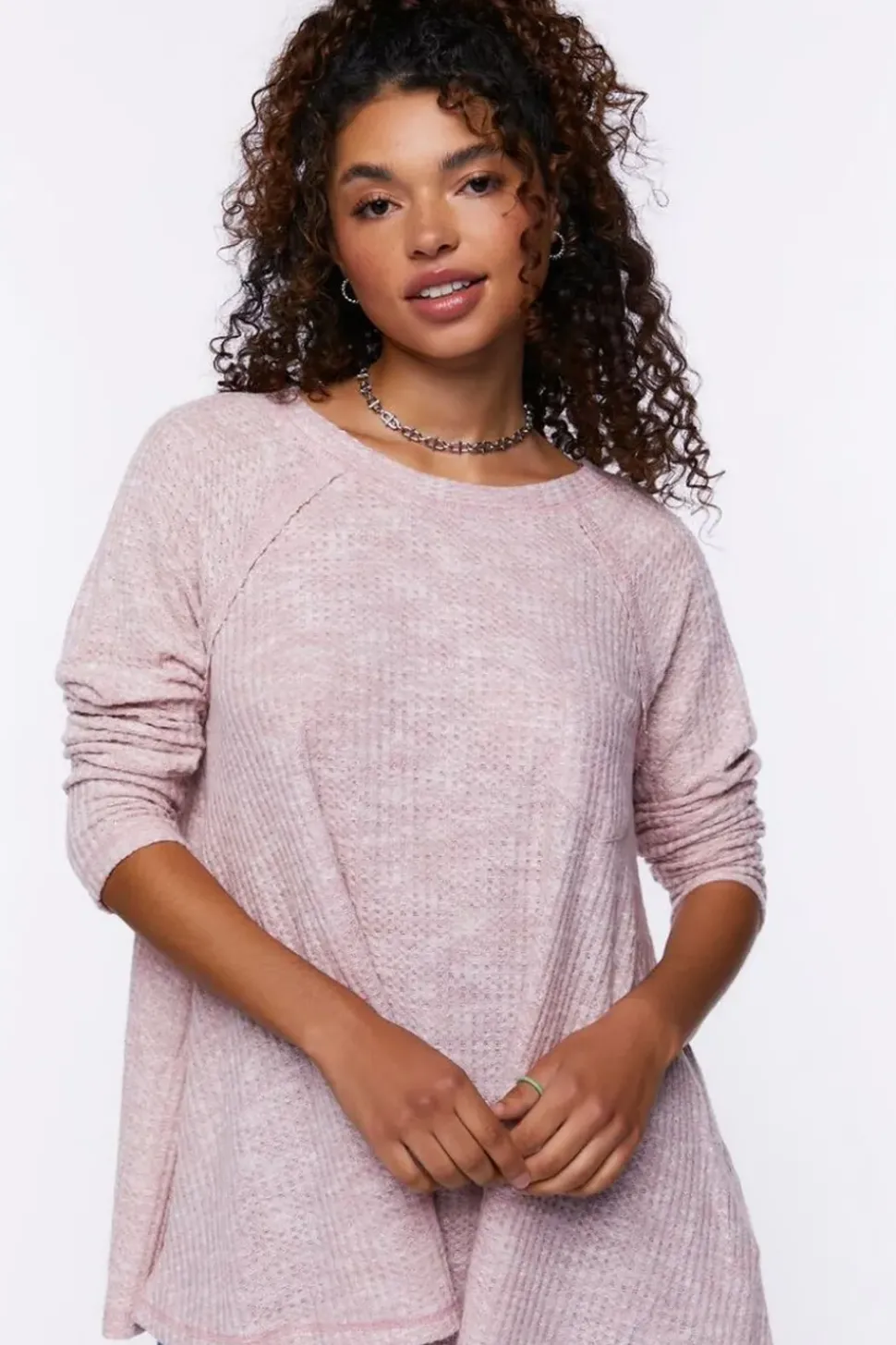 Marled Knit Tunic