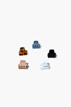Matte Hair Claw Clip Set