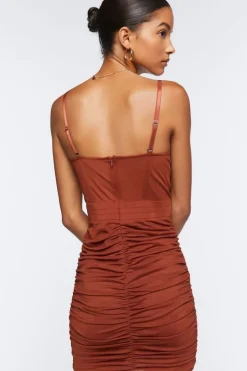 Mesh Bustier Mini Dress