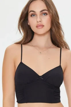 Mesh Cropped Lingerie Cami