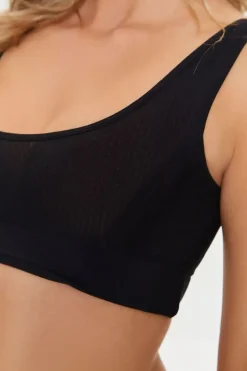 Mesh Square Neck Bralette