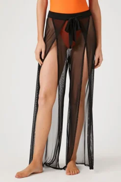 Mesh Swim Cover-Up Pants