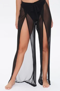 Mesh Swim Cover-Up Pants