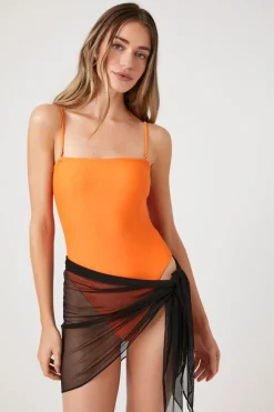 Mesh Swim Cover-Up Sarong