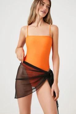 Mesh Swim Cover-Up Sarong