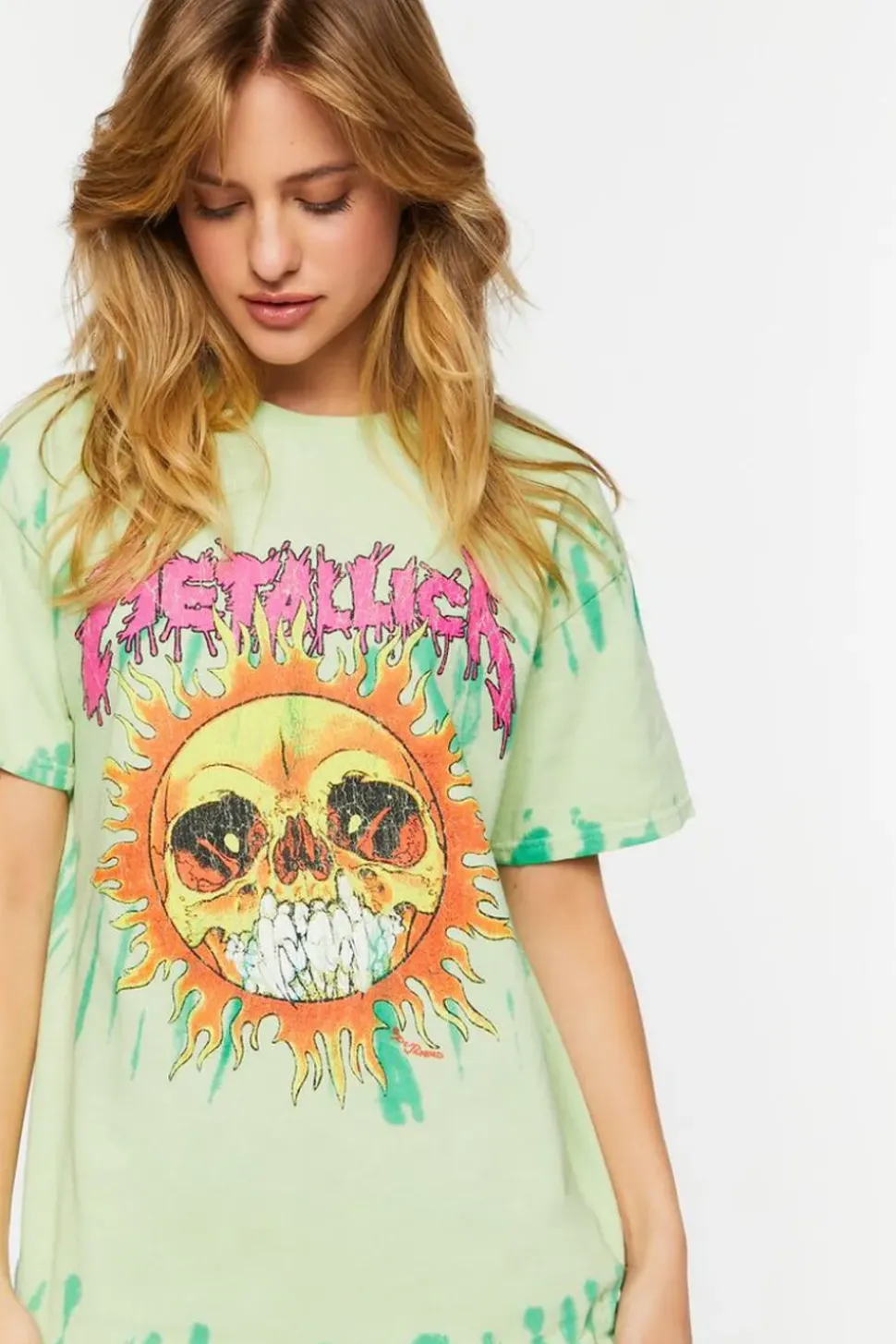 Metallica Tie-Dye Graphic Tee