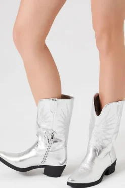 Metallic Cowboy Boots