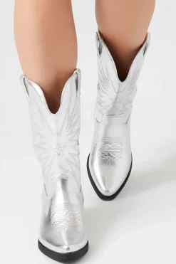 Metallic Cowboy Boots