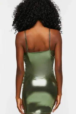 Metallic Mini Dress