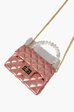 Metallic Quilted Crossbody Bag