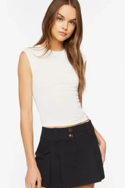 Micro Mini Pleated Skirt