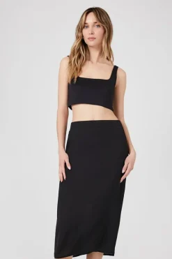 Midi Column Skirt