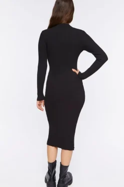 Midi Shirt Sweater Dress