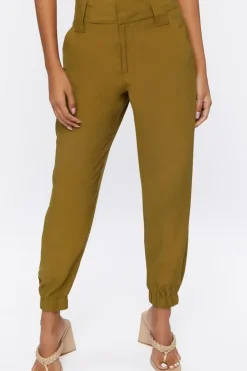 Mid-Rise Ankle Pants