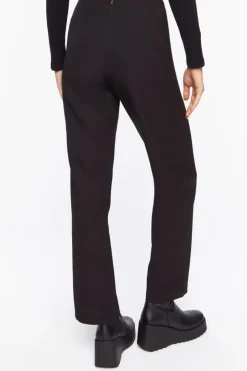 Mid-Rise Cutout Pants