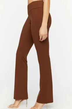 Mid-Rise Flare Pants