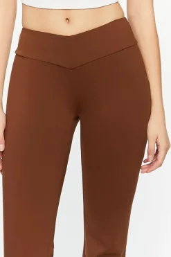 Mid-Rise Flare Pants