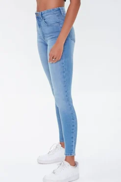 Mid-Rise Skinny Jeans