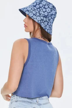 Mineral Wash Cropped Tank Top