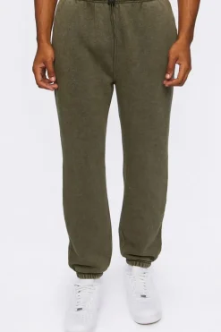 Mineral Wash Drawstring Joggers