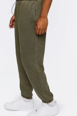 Mineral Wash Drawstring Joggers