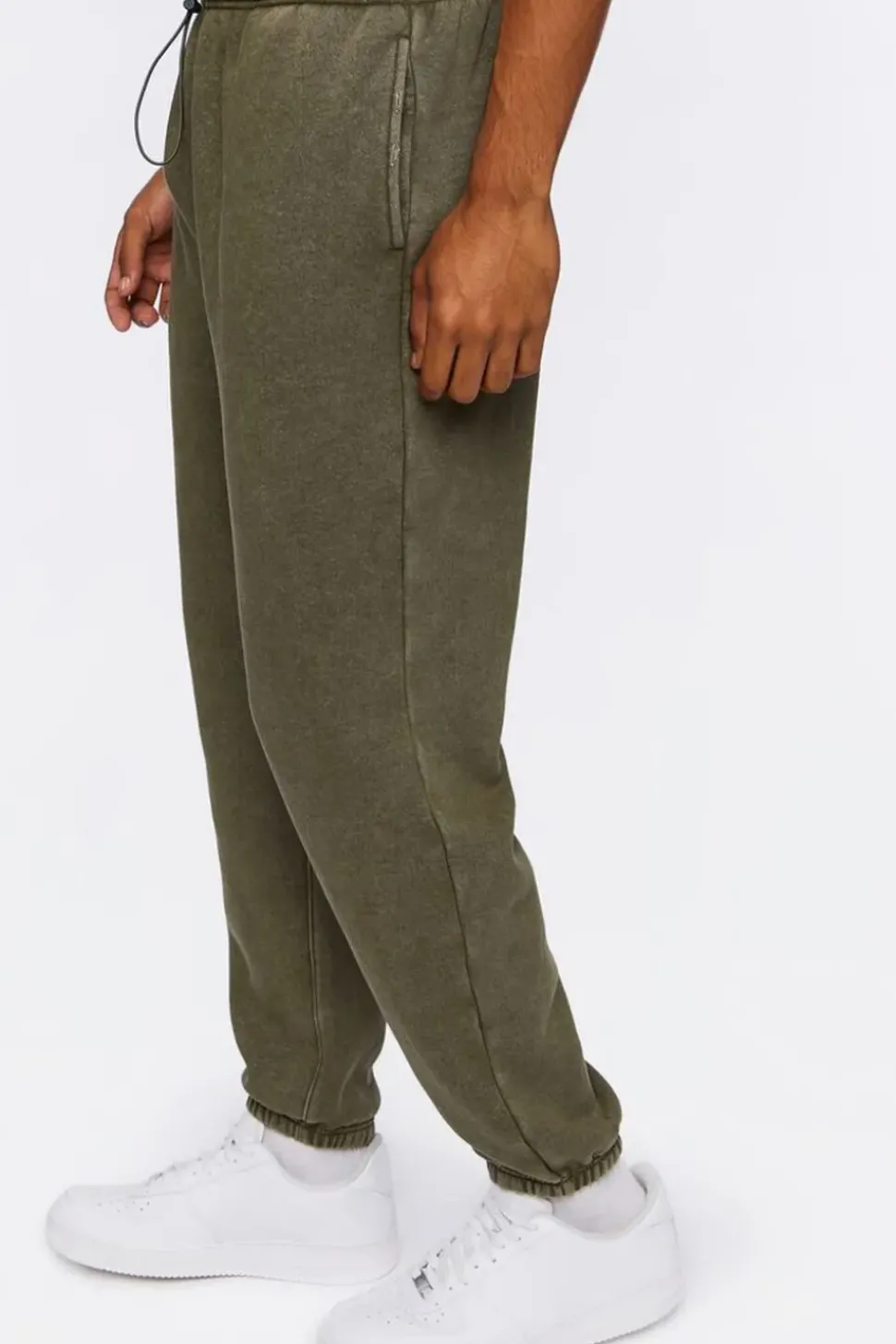 Mineral Wash Drawstring Joggers