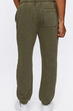 Mineral Wash Drawstring Joggers
