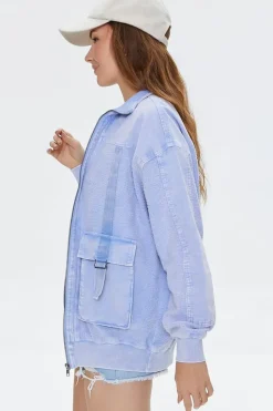 Mineral Wash French Terry Jacket