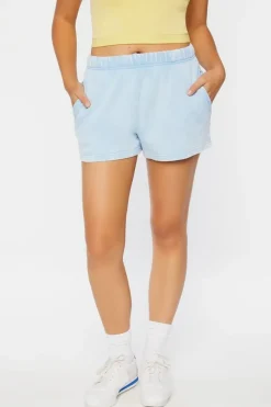 Mineral Wash French Terry Shorts