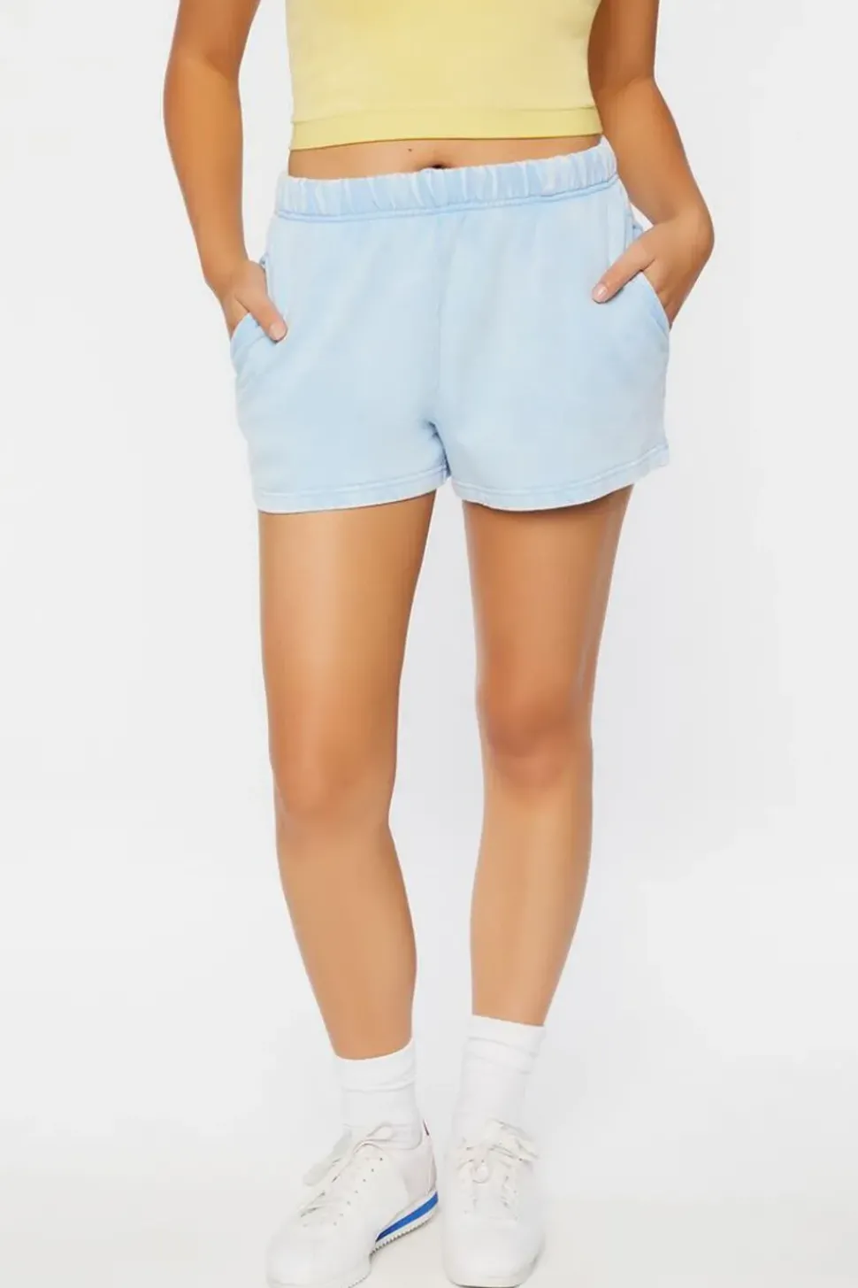 Mineral Wash French Terry Shorts