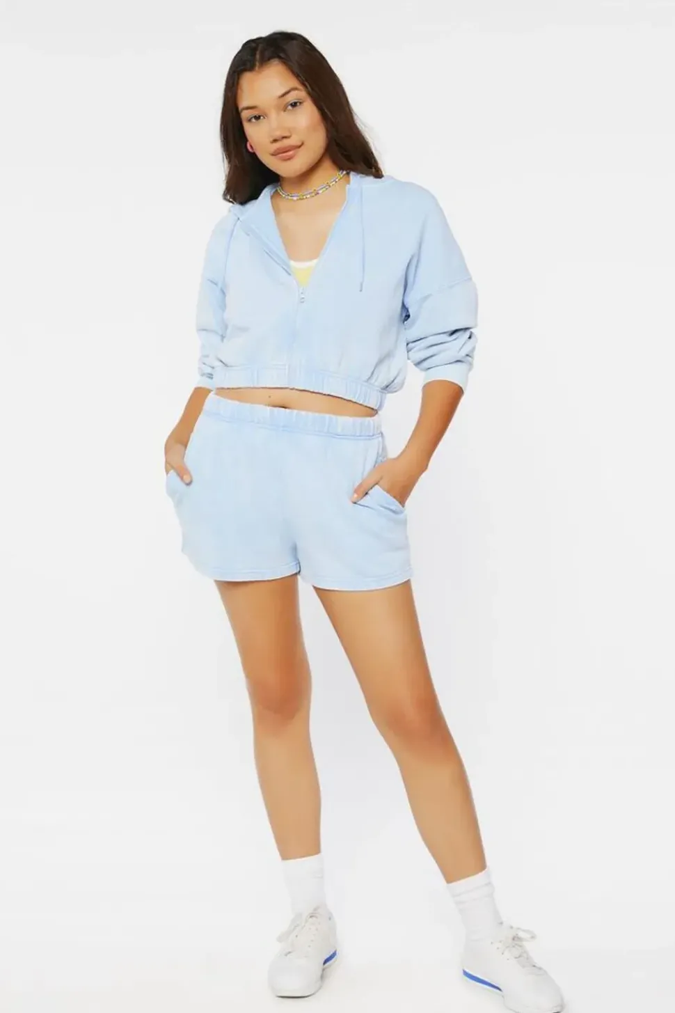Mineral Wash French Terry Shorts
