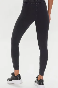 Mineral Wash Mid-Rise Leggings