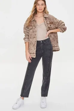 Mineral Wash Quilted Jacket