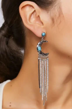 Moon Drop Earrings