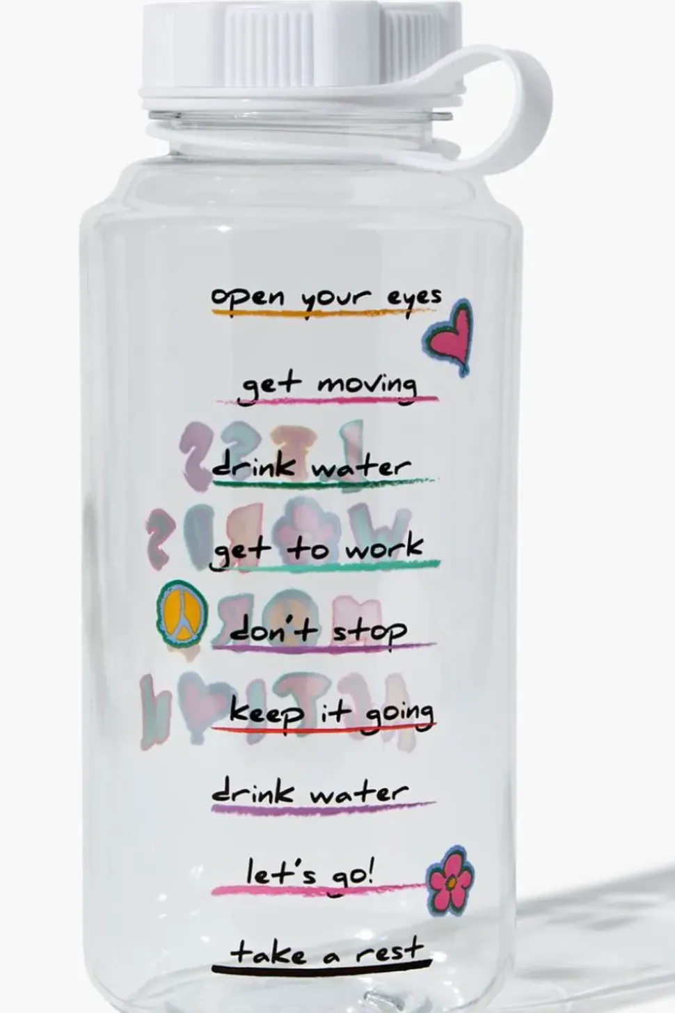 More Action Reusable Water Bottle