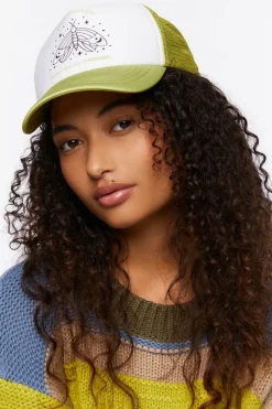 Moth Graphic Trucker Hat