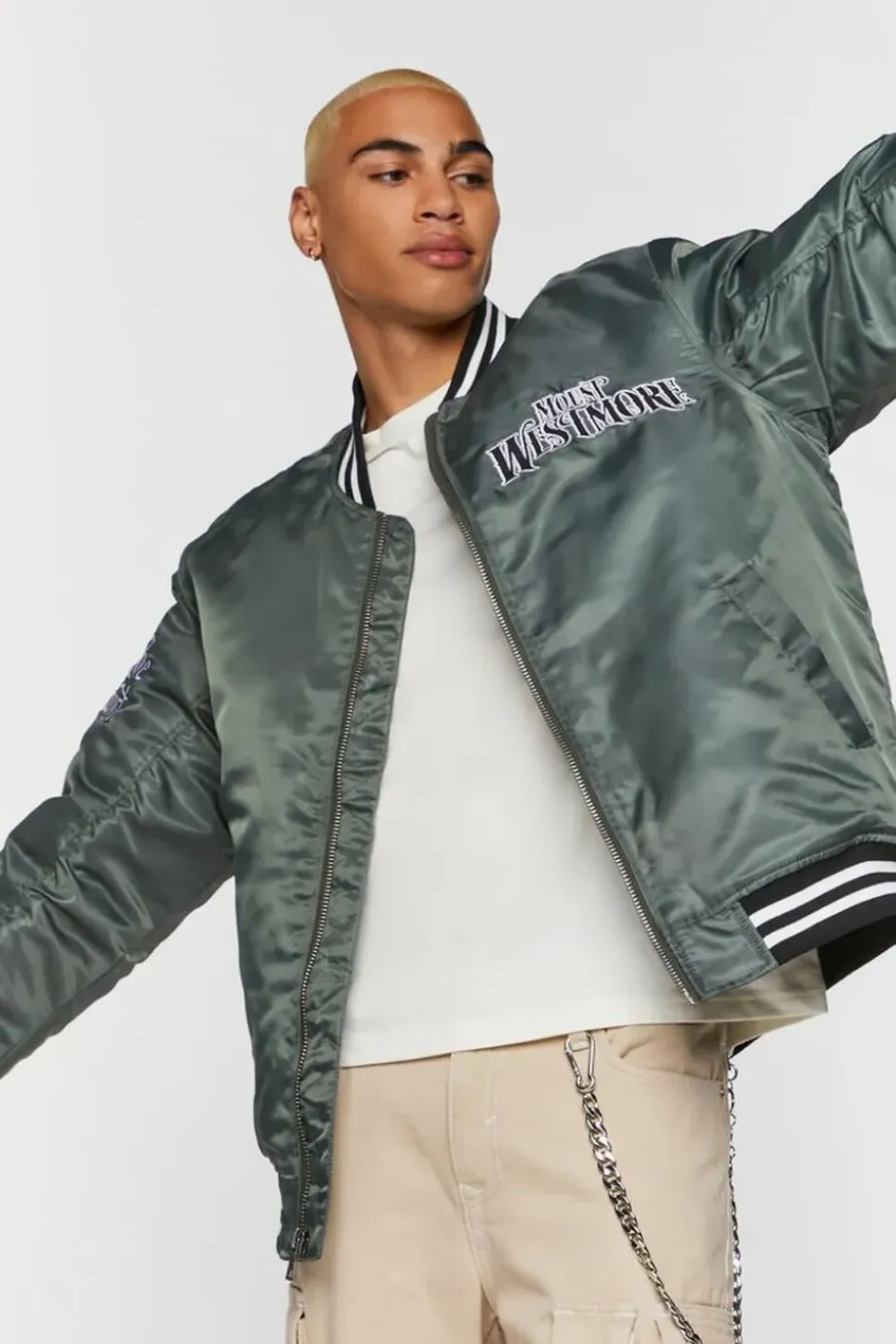 Mount Westmore Embroidered Varsity Jacket