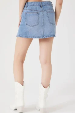 M-Slit Mini Skirt