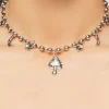 Mushroom Ball Chain Necklace