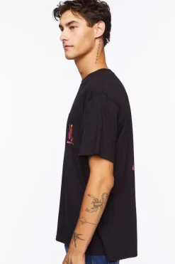 Mushroom & Butterfly Graphic Tee