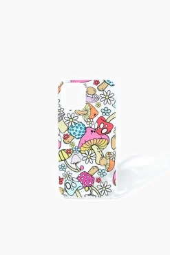 Mushroom Print Case For Iphone 12