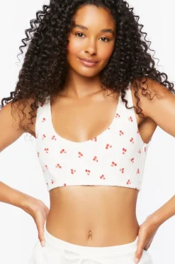 Mushroom Print Lounge Bralette