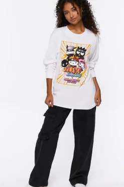 Naruto Shippuden X Hello Kitty & Friends Graphic Tee