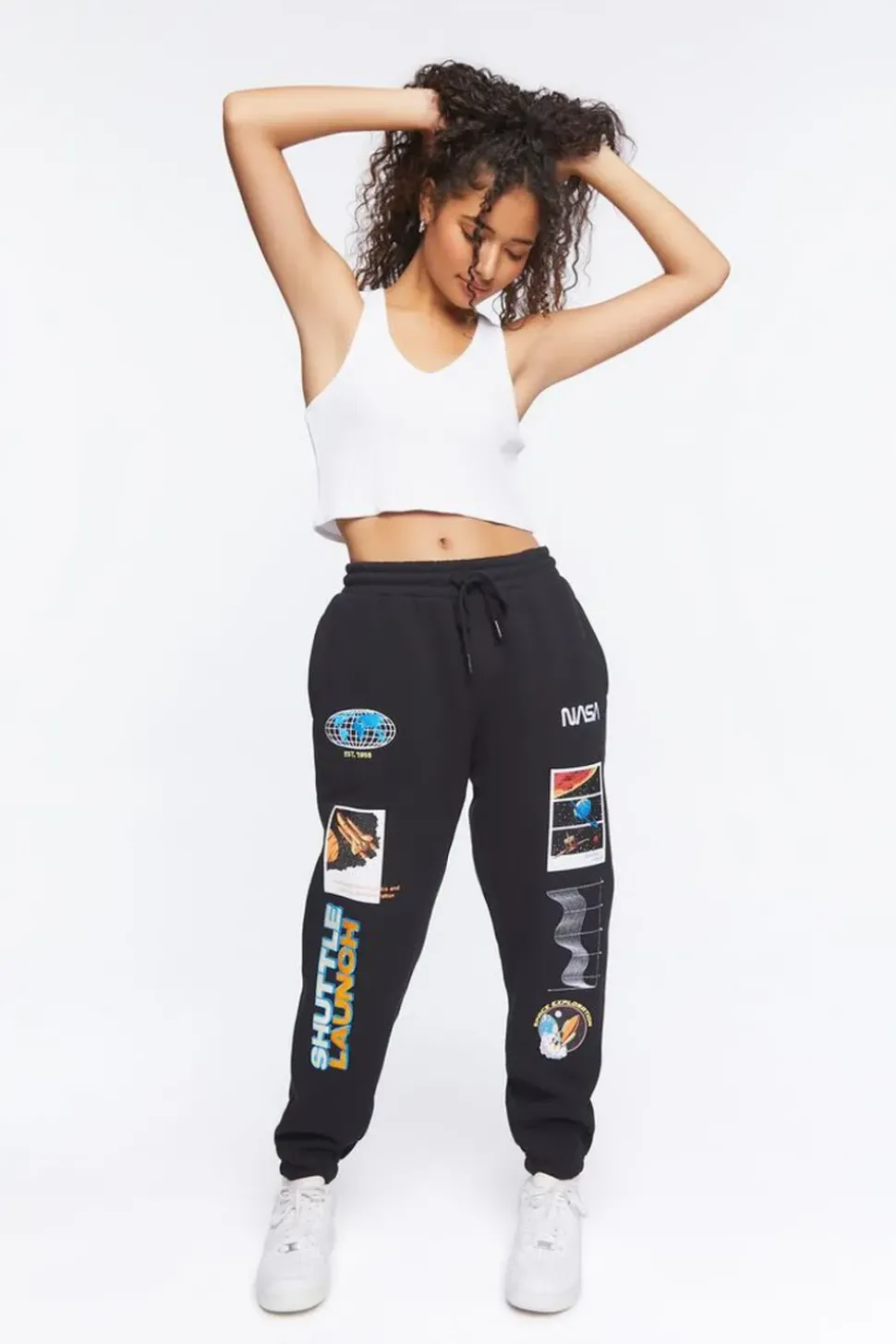 Nasa Graphic Fleece Joggers