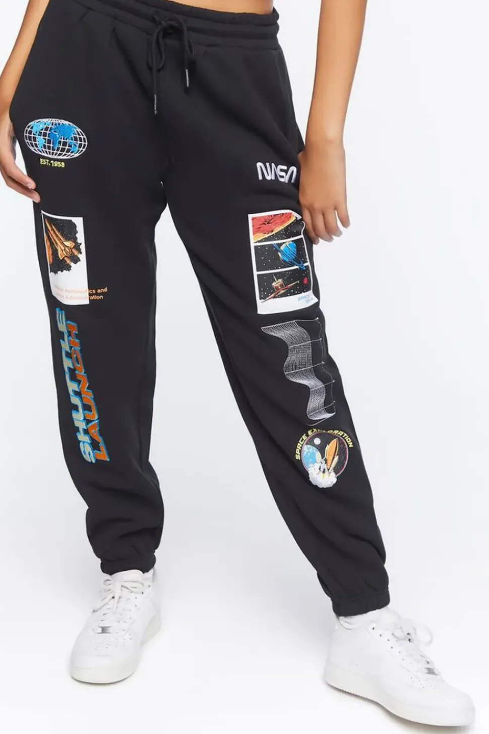 Nasa Graphic Fleece Joggers