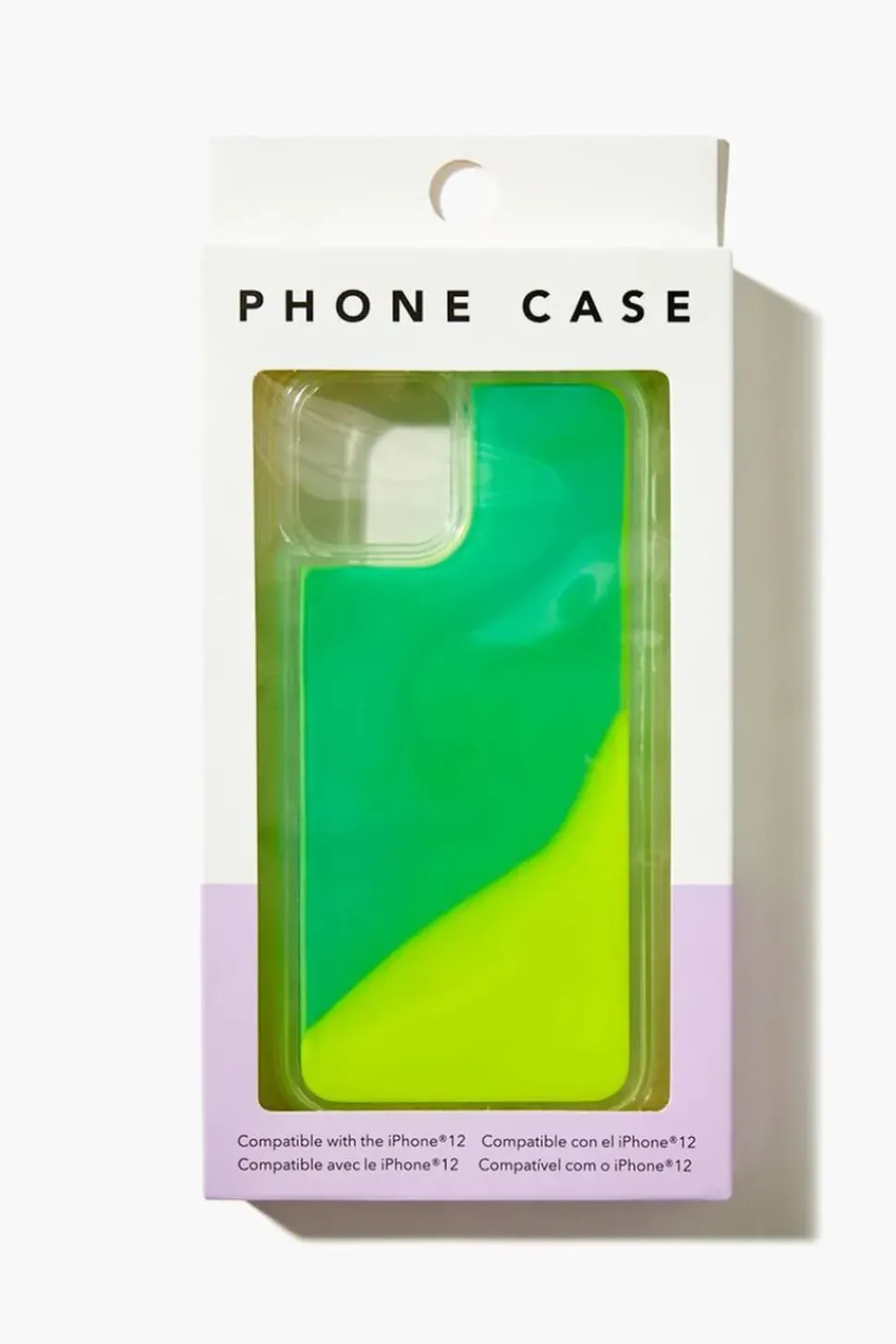 Neon Liquid Lava Case For Iphone 12