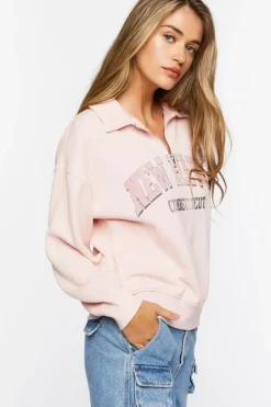 New Haven Graphic Half-Zip Pullover