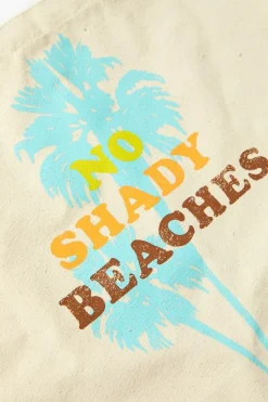 No Shady Beaches Graphic Tote Bag